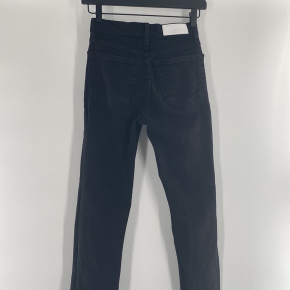 RE/DONE ORIGINAL Stretch High-Rise Ankle Crop Skinny Jeans - Picture 5 of 13